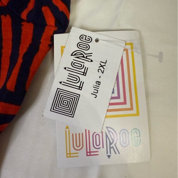 Lularoe Julia dress Size 2XL - Picture 7 of 9